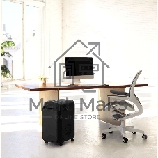 Шредер Fellowes PowerShred LX220 черный (секр.P-4)/перекрестный/20лист./30лтр./скрепки/скобы/пл.карты