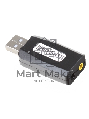 Переходник ORIENT AU-01N, 3.5мм jack to USB