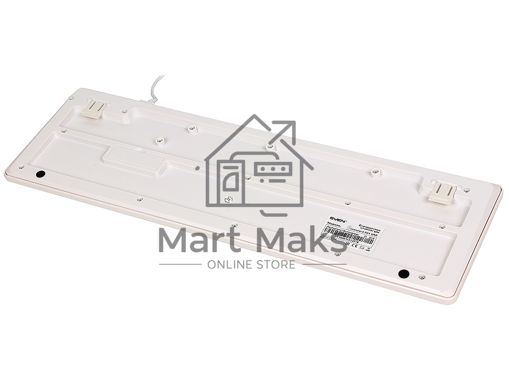 Клавиатура SVEN Standard 301 USB белая