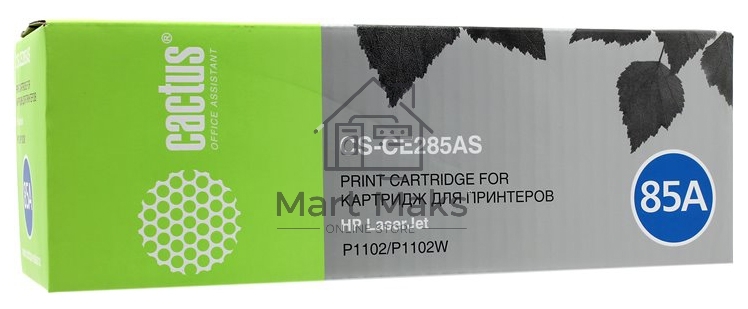 Картридж лазерный Cactus CS-CE285AS черный (1600 стр.) для HP LJ P1102/P1102W/M1130/M1132