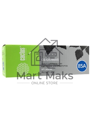 Картридж лазерный Cactus CS-CE285AS черный (1600 стр.) для HP LJ P1102/P1102W/M1130/M1132