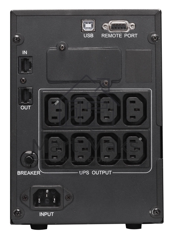 Источник бесперебойного питания Powercom Smart King Pro+ SPT-2000-II LCD 1600Вт 2000ВА черный