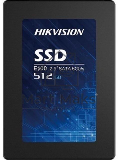 Накопитель SSD Hikvision E100, 512Gb, 2.5