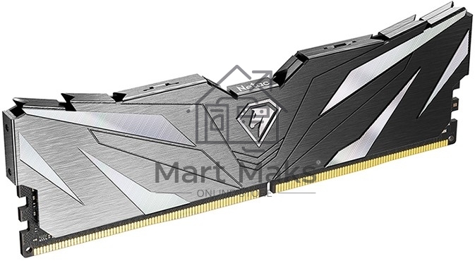 Оперативная память NETAC, DDR4, 8GB (1x8GB), 3600MHz, CL18, DIMM, с радиатором, черный