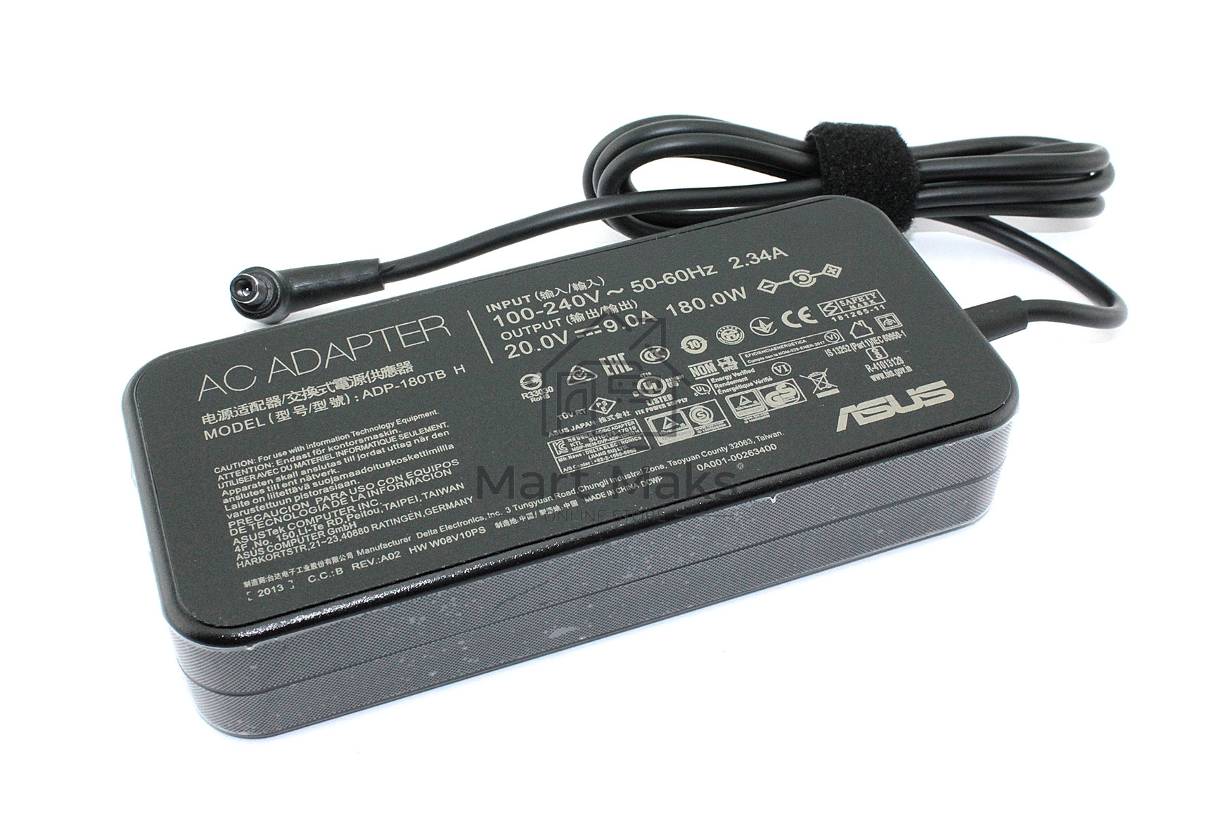 Блок питания (сетевой адаптер) для ноутбуков Asus 20V 9A 180W 6.0x3.7