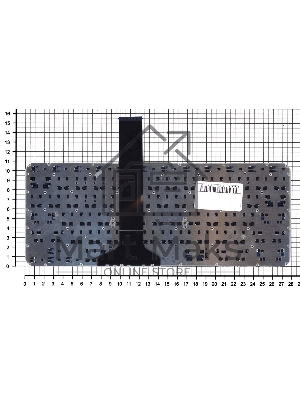 Клавиатура для ноутбука HP Chromebook 11 G2 G3 G4 11-2000 11-2100 черная