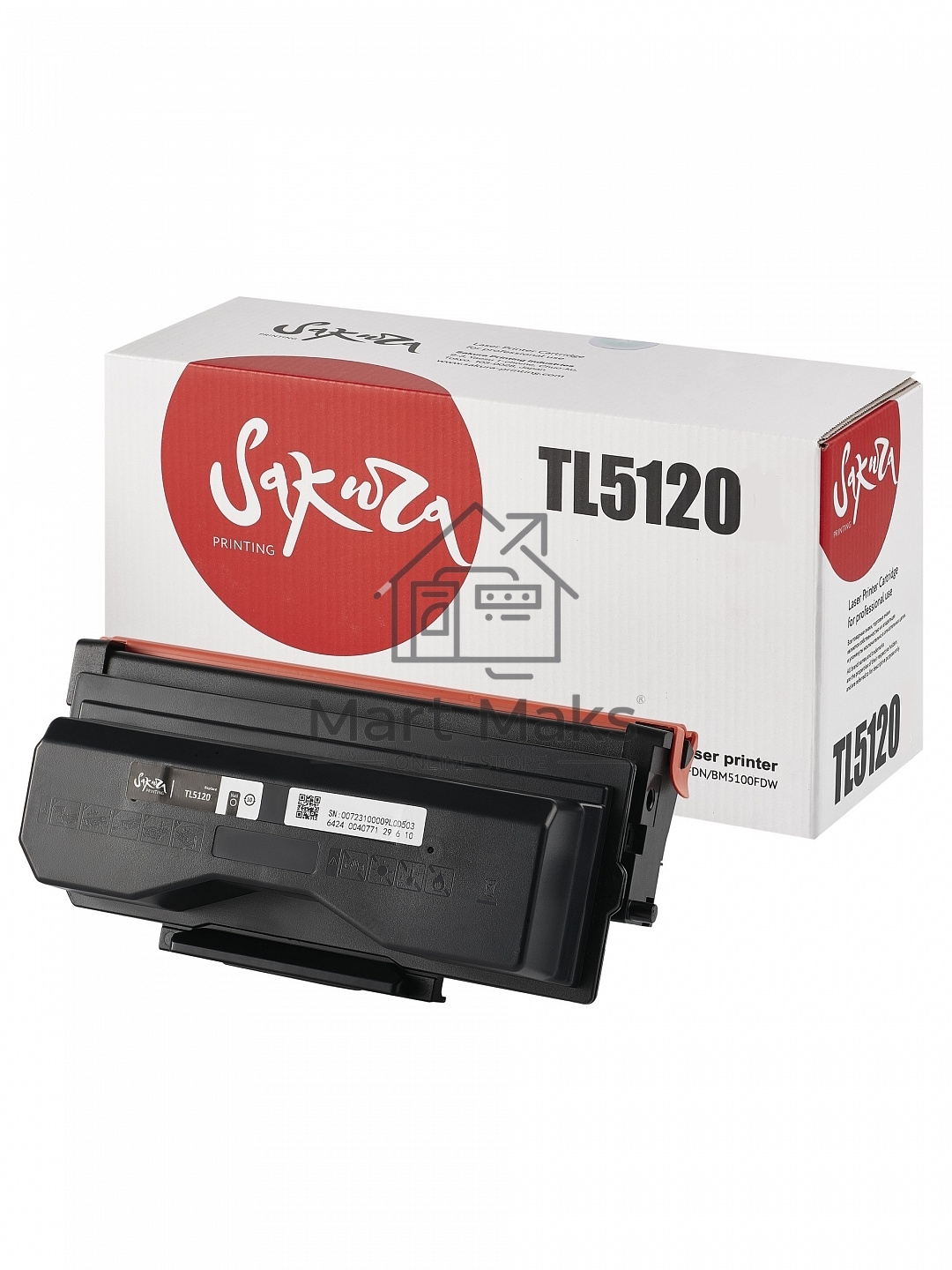 Картридж Sakura TL-5120/TL-5120P для Pantum BP5100DN/BP5100DW/BM5100ADN/BM5100ADW/BM5100FDN/BM5100FDW, черный, 3000 к.