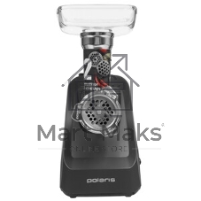 Мясорубка электрическая Polaris PMG 1854 RUS графит, 1800 Вт, 2.0 кг/мин, реверс, защита от перегрузки, насадки - 7