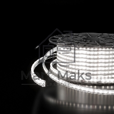Лента светодиодная LS015 220V/ 220V 14,4W 120Led 2835 IP65 6500 холодный белый, 50 м