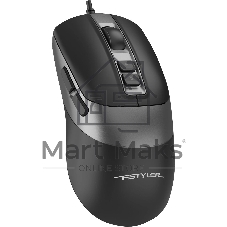 Мышь A4Tech Fstyler FM50S Plus черный оптическая 1200dpi USB 6but