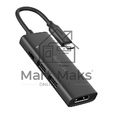 USB-концентратор A4Tech DST-40C, USB Type-C, USB/HDMI, USB Type-C