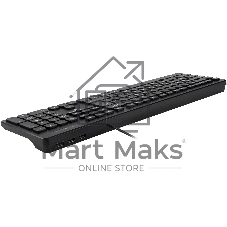 Клавиатура проводная Oklick K733, USB, черный
