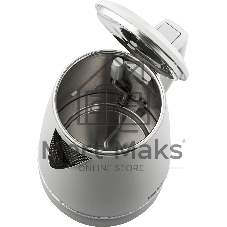 Чайник электрический Haier HK-502 1.5л. 3000Вт серый корпус: нерж.сталь/пластик (TD0029960RU)