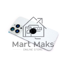 Задняя крышка (стекло) для iPhone 15 Pro Max (A3106) в сборе со стеклом камеры белая Задняя крышка (стекло) для iPhone 15 Pro Max (A3106) в сборе со стеклом камеры белая