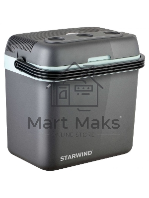 Автохолодильник Starwind CF-132 32л 48Вт серый/голубой