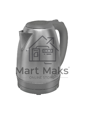 Чайник электрический Мастерица EK-1801М, дымчатый, 1,8л, нержавейка