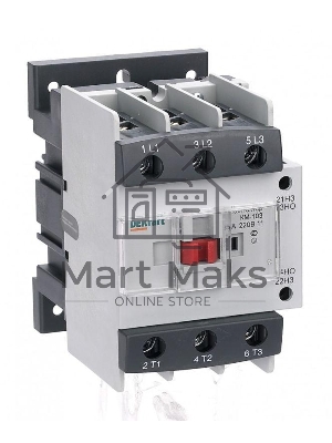 Контактор 95А 220В АС3 1НО+1НЗ КМ-103 DEKraft