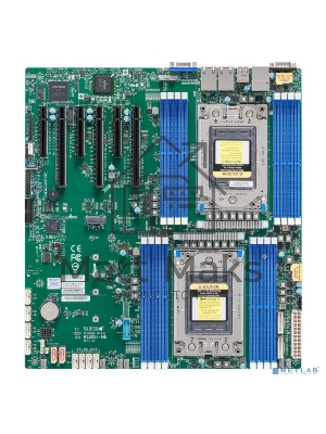 Материнская плата серверная SuperMicro H12DSI-N6-B, сокет SP3, 16xDDR4, 6xPCIe 4.0 x16, 10xSATA, M.2, 2xGigabit Ethernet, 2xUSB 2.0, 2xUSB 3.0, VGA, 24-pin, eATX
