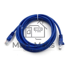 Патч-корд Buro UTP cat.5e 3м зеленый RJ-45 (m)-RJ-45 (m)