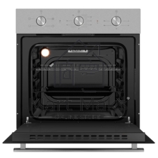 Шкаф духовой электрический Maunfeld AEOC6040S, 60л, дверца с 3 стеклами, нержавеющая сталь