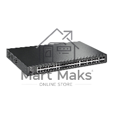 Коммутатор TP-Link TL-SG3452XP 48G 4SFP+ 48PoE+ 500W управляемый