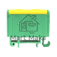 Клемма силовая вводная двойная КСВ 16-50 желто-зеленая EKF PROxima plc-kvs2-16-50-y-green EKF