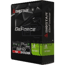 Видеокарта Biostar GeForce GT 210, 1 GB DDR3, 64 bit, HDMI, DVI-I, VGA, GPU 589 MHz