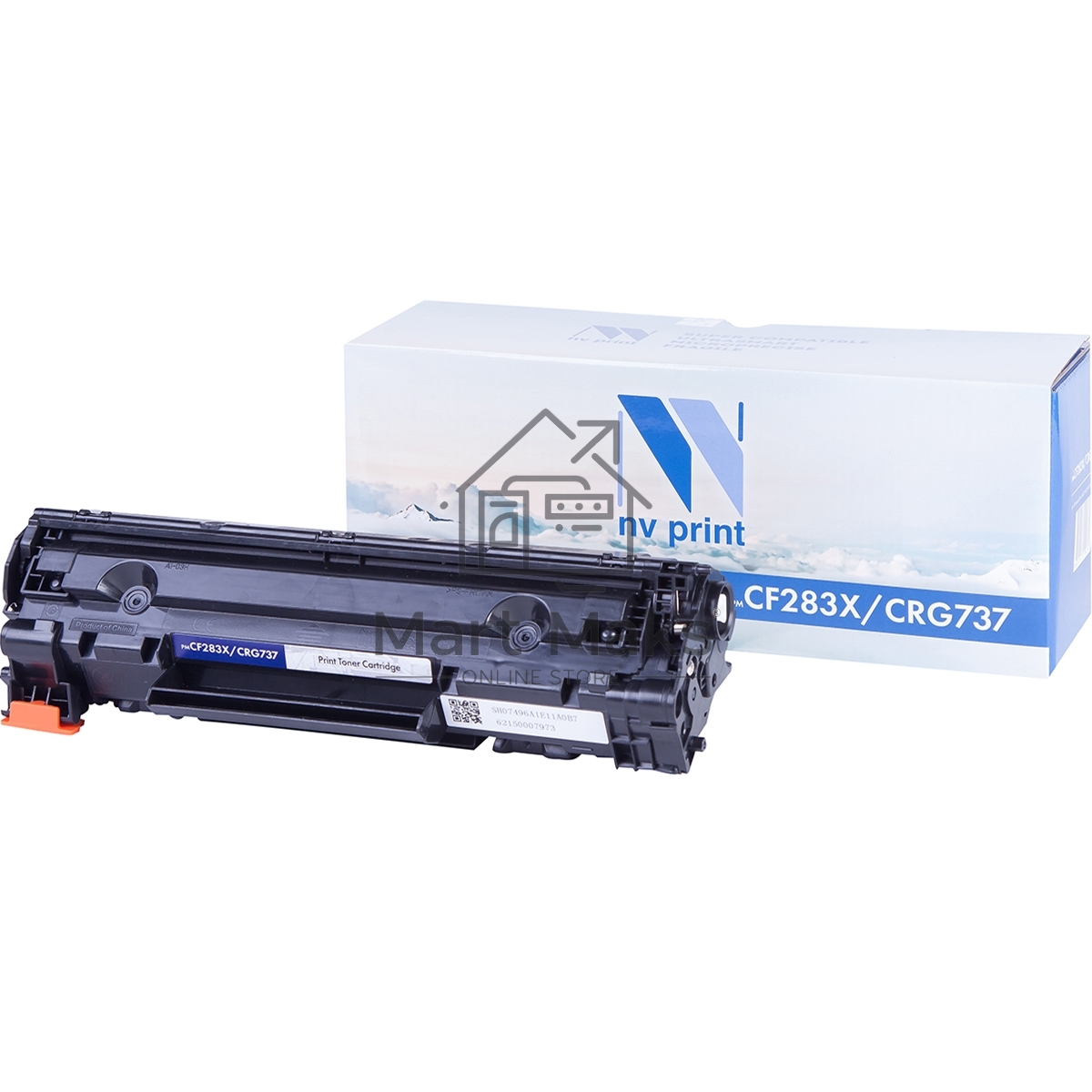 Картридж лазерный NV Print совместимый HP CF283X/Canon737 LJ Pro 201dw/n/MFP M225dn/dw (2200k)