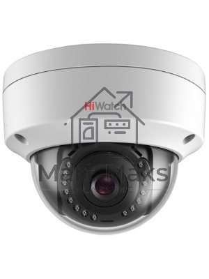 Видеокамера IP Hikvision HiWatch DS-I252 4-4мм цветная корп.:белый