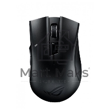 Мышь беспроводная ASUS ROG Strix Carry черный, 7200 dpi, радиоканал, Bluetooth, USB, кнопки - 6