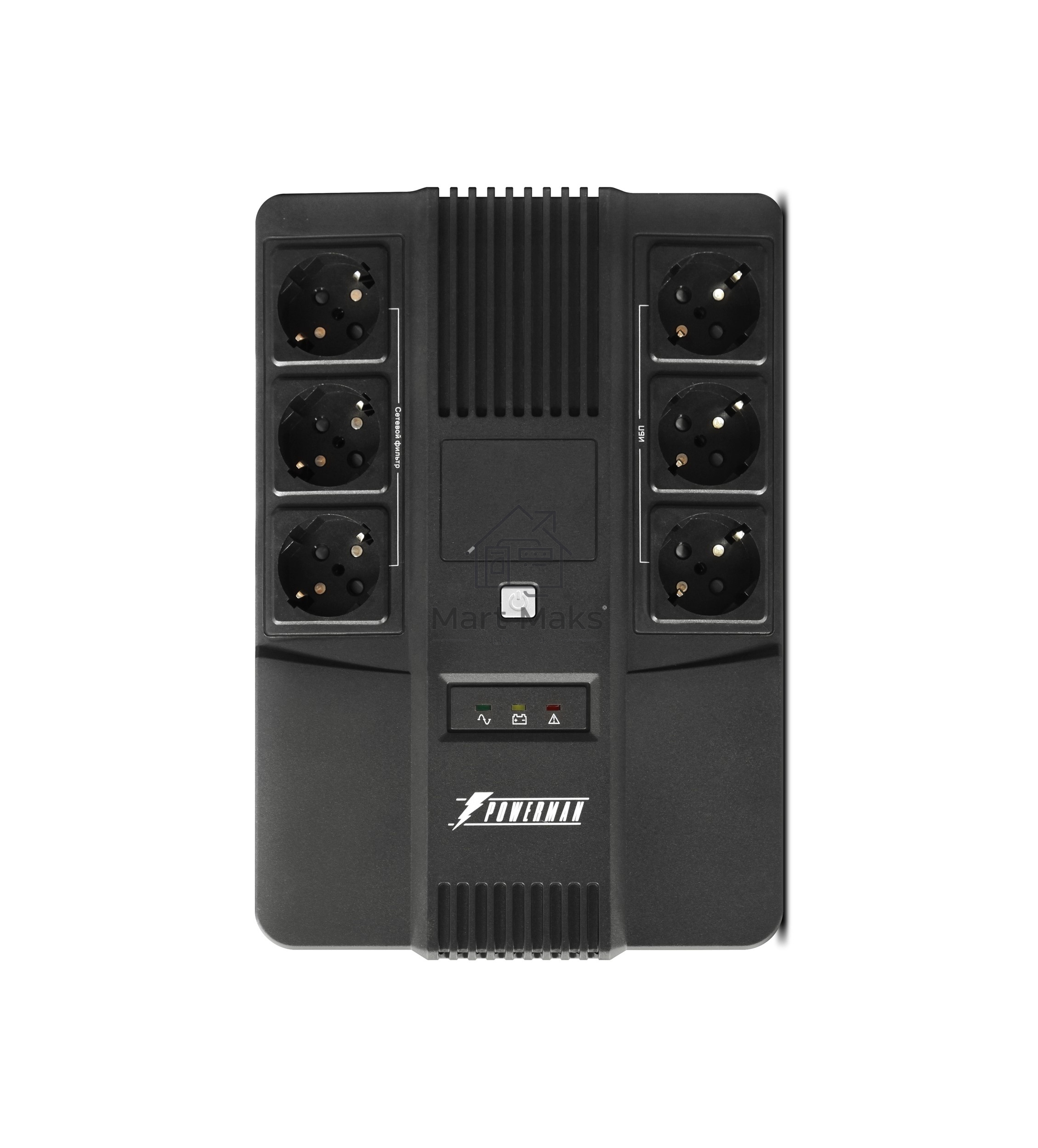 Источник бесперебойного питания Powerman BRICK 800 Black