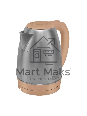 Чайник электрический Мастерица EK-1801М, капучино, 1.8 л, нержавейка