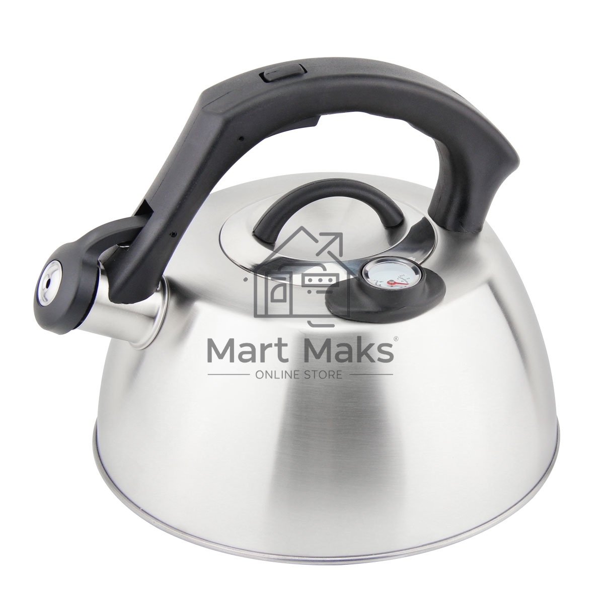 Чайник для плиты Pomi d'Oro P-650205 Napoli со свистком, 2,5л