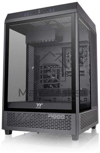 Компьютерный корпус Thermaltake The Tower 500 черный без БП ATX 1x120mm 3x140mm 4xUSB3.0 2xUSB3.1 audio bott PSU