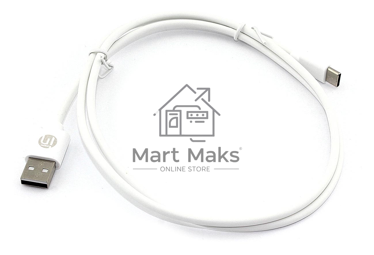 Дата-кабель Amperin USB-Type-C 1m 2A Белый (YDS-C-AC)