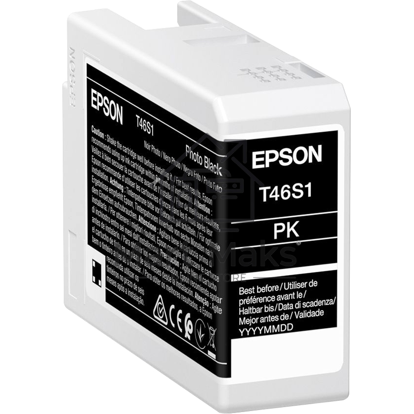 Картридж струйный черный фото Epson T46S1 для SC-P700