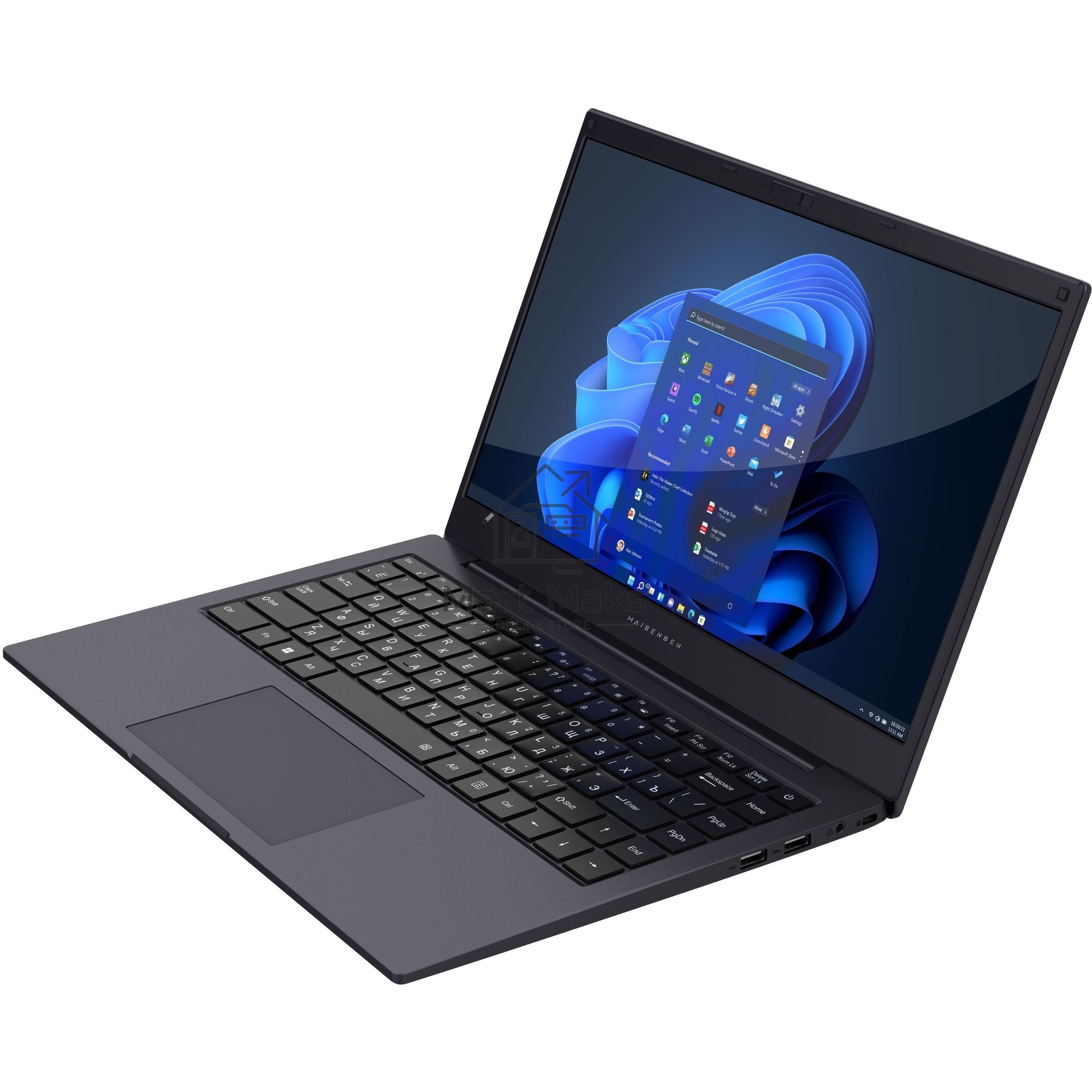 Ноутбук Maibenben Smart S14A--iN10UM темно синий S14A-iN10UMB1SLURE0 14