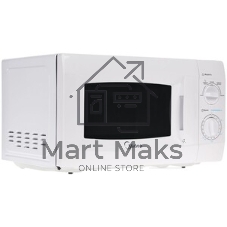 Микроволновая печь Midea MM720CKE белый, 20 л, 700 Вт, переключатели - поворотный механизм