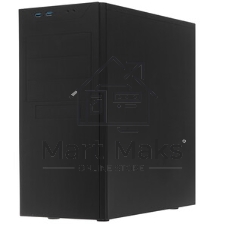 Компьютерный корпус MidiTower Powerman BA833 черный (без блока питания)