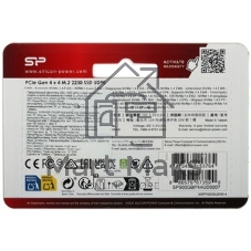 Накопитель SSD Silicon Power PCIe 4.0 x4 500Gb SP500GbP44UD9007 M-Series UD90 M.2 2280