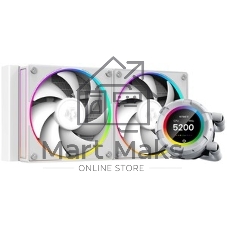 Система жидкостного охлаждения ID-Cooling SL240 белый 120мм алюминий+медь 2000rpm 30db 4-pin 300W