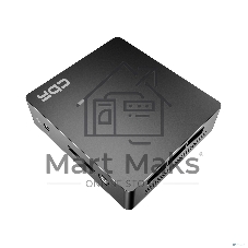 Мини-ПК CBR MiniPC-SMCR-DT03/ N4500/ AC WIFI/ RJ45/ 8G LPDDR4 (4G LPDDR4*2)/ 256G PCIe Gen3/ Plastic housing/ 12V 3A adaptor