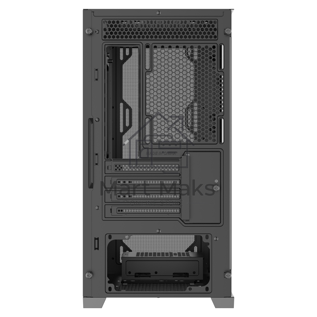 Корпус ПК без блока питания Case SAMA S31E Black, Midi-Tower, TG, no fans, 2xUSB 3.0 + 1xUSB 3.2 Type-C, mATX, mITX Black