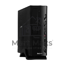 Компьютерный корпус ExeGate EX268693RUS Компьютерный корпус MiniITX ExeGate MI-208 Black, miniITX/mATX, (M300, 80мм), 2хUSB, Audio