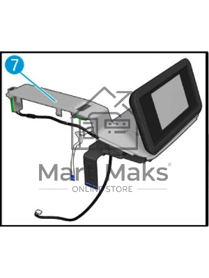 Панель управления (дисплей) в сборе HP DJ T830 MFP (F9A30-67043)