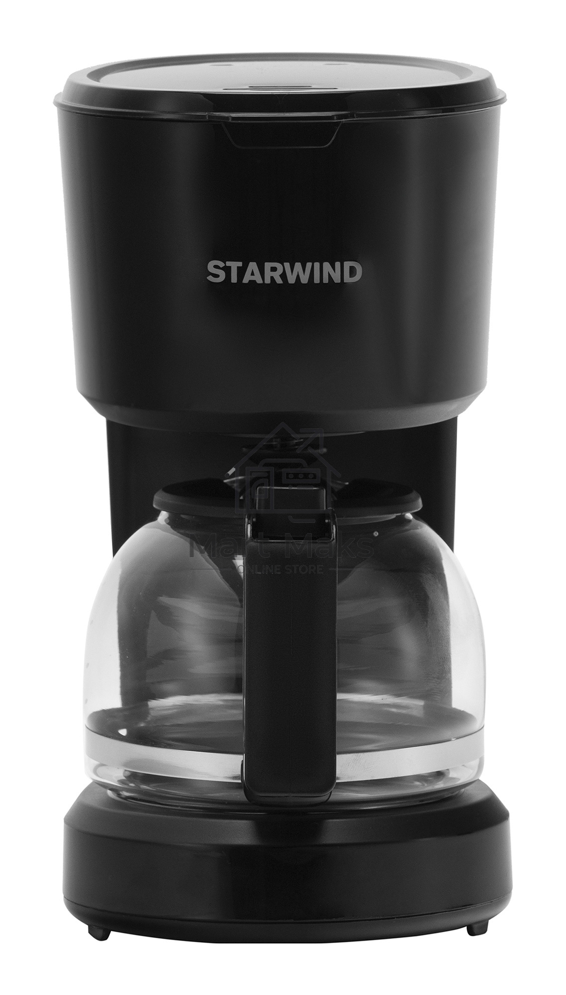 Кофеварка капельная Starwind STD0610 черный, исп. кофе - молотый, 0.6 л, 600 Вт.