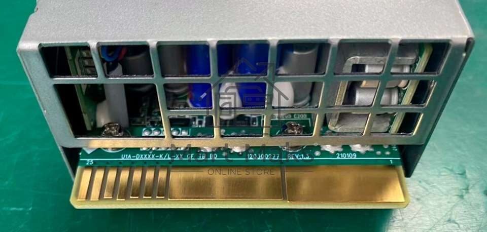 Серверный блок питания Server power supply Qdion Model U1A-D1300-L P/N:99MAD11300I1170114 CRPS 1U Module 1300W Efficiency 80 Plus Platinum, Gold Finger (option), Cable connector: C14