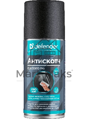 Очиститель пятен Defender CLN PRO, удаляет наклейки, клей, смолу, скотч, 150 мл.