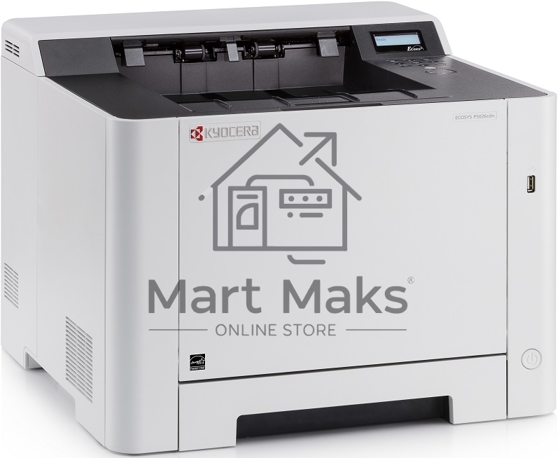 Принтер лазерный Kyocera Ecosys P5026cdn (1102RC3NL0), А4, цветной, печ. до 26 стр/мин., 1200 x 1200 dpi, USB, RJ-45, Air Print