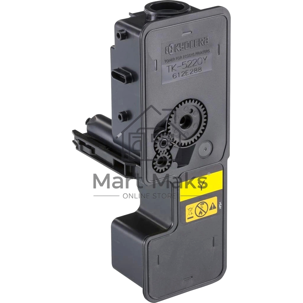 Картридж лазерный Kyocera TK-5220Y (1T02R9ANL1) желтый для P5021cdn/cdw, P5026cdn/cdw, M5521cdn/cdw, 1200 стр.